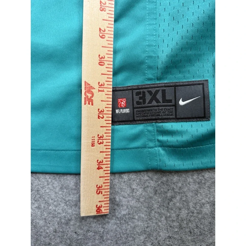 Miami Dolphins Nike On Field Jersey #1 Men's 3XL Aqua NFL Football